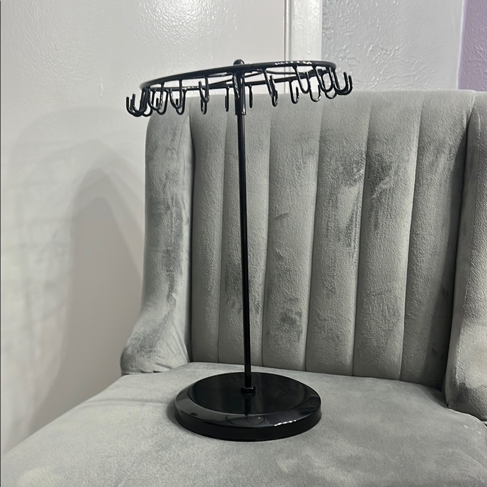 Black Jewelry Holder Stand